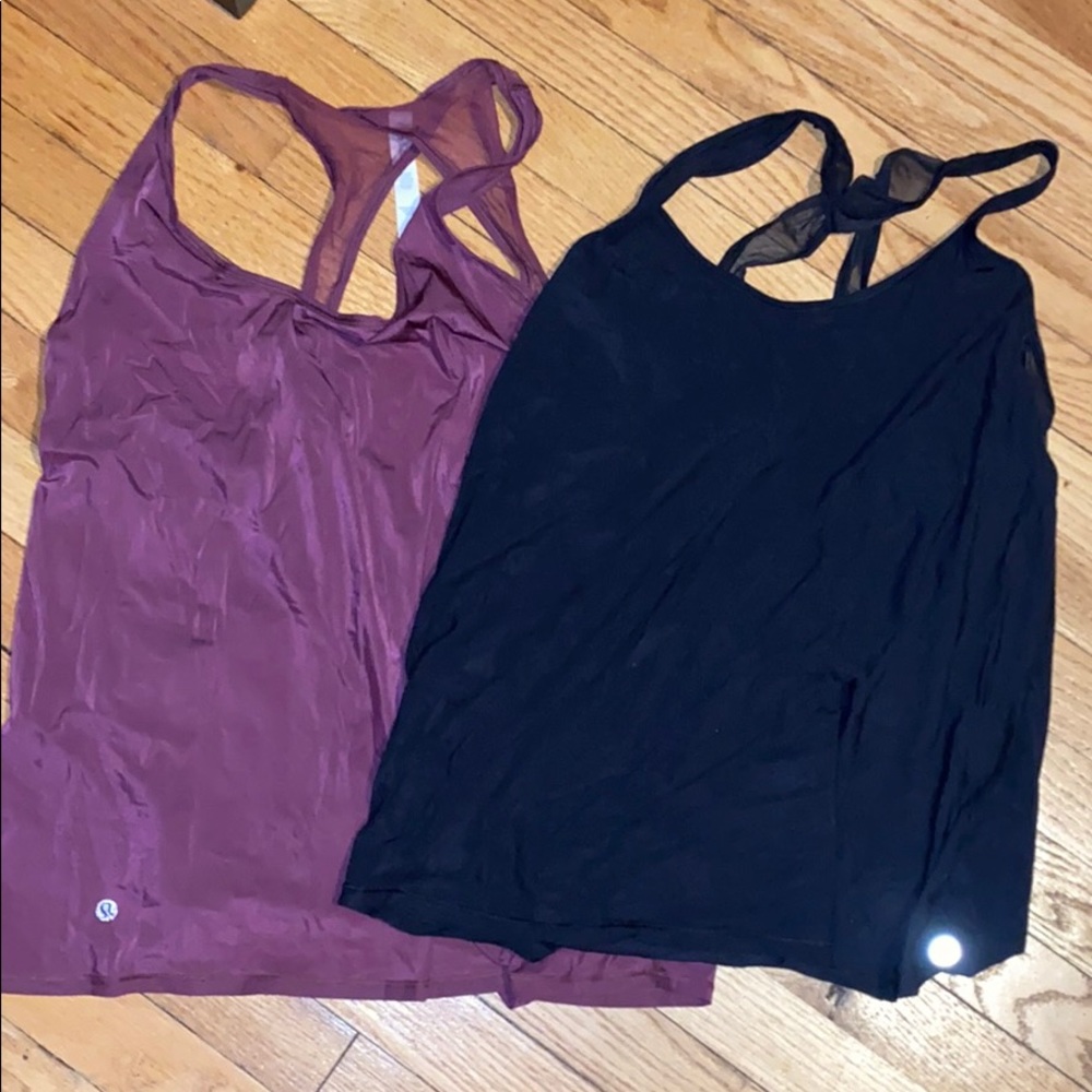 Two Lululemon Tops Together!